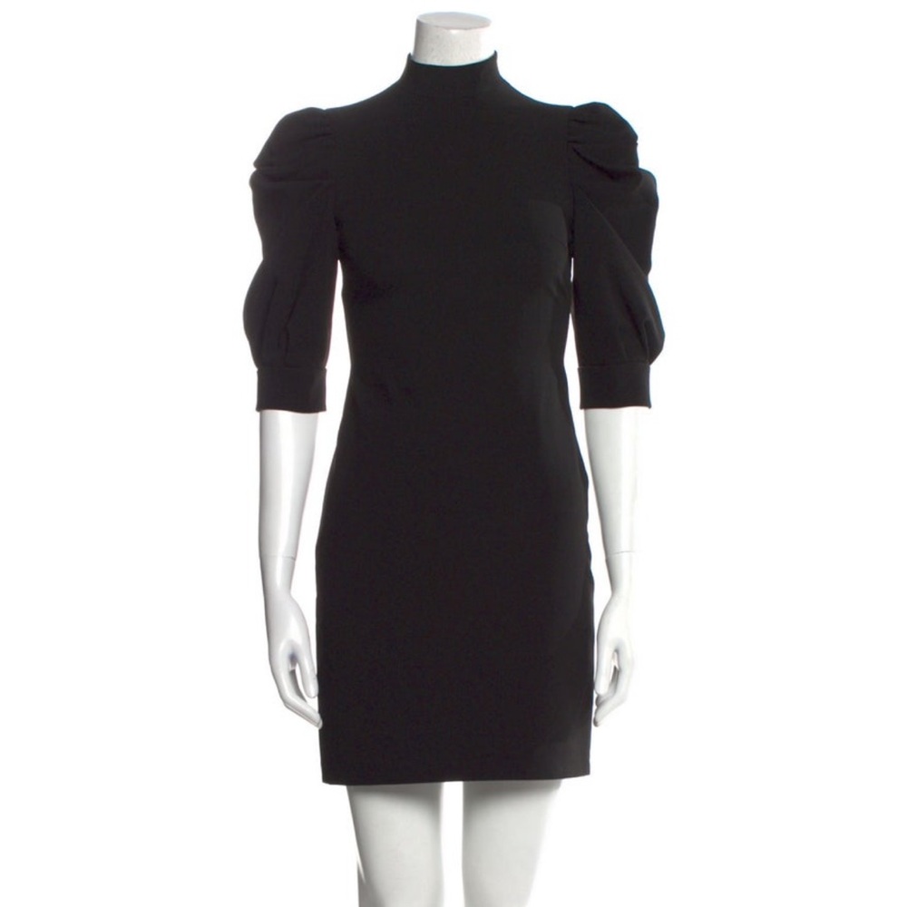 Alice and Olivia Turtleneck Mini Dress